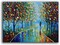 Landscape Oil Painting On Canvas Textured Tree Abstract Contemporary Art Wall Paintings Handmade painting Home Office Decorations Canvas Wall Art painting